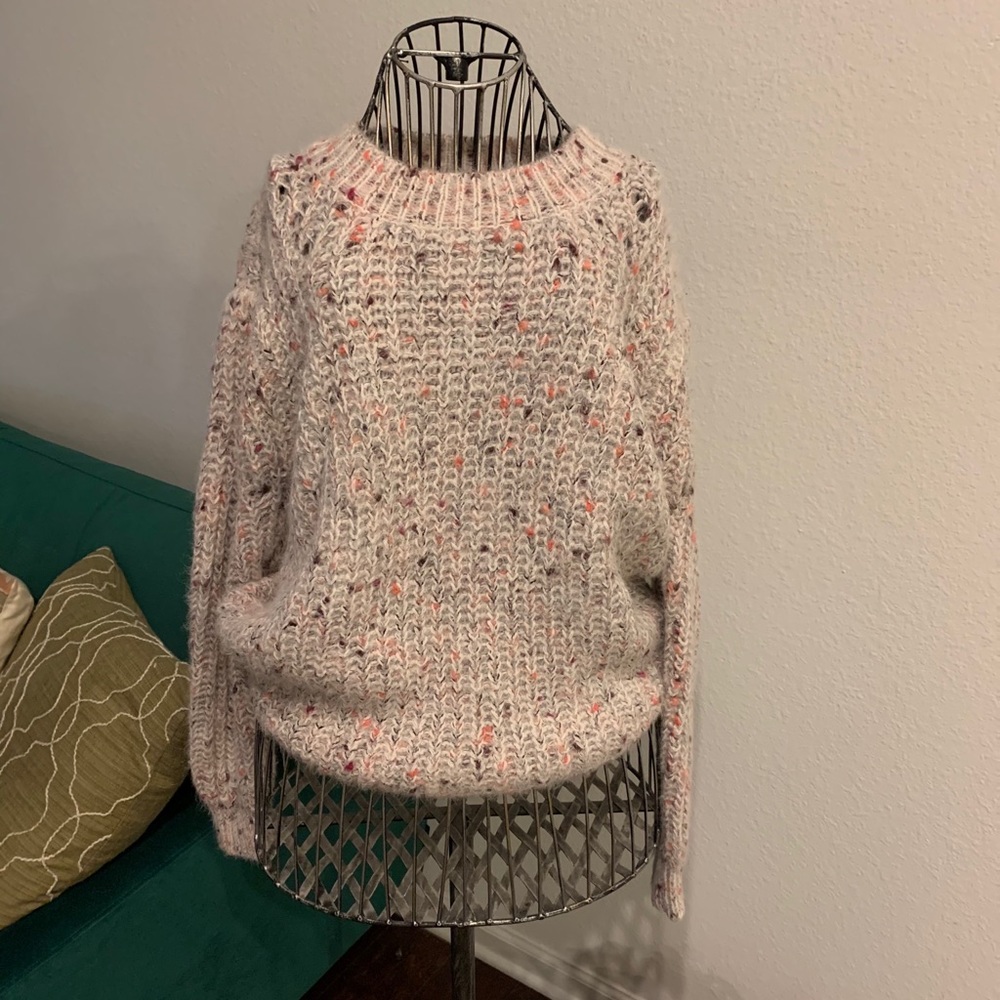 Multicolor oversized sweater size Small